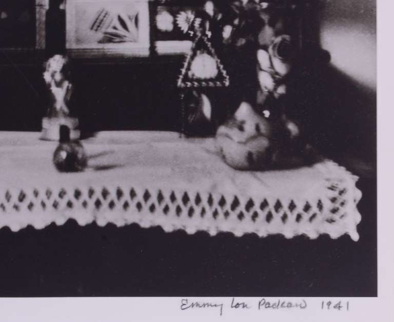 American Frida Kahlo's Bedroom Photograph Original Emmy Lou Packard For Sale