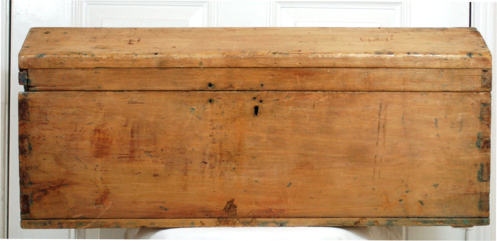 19th Century Sabino Wood Hope Chest