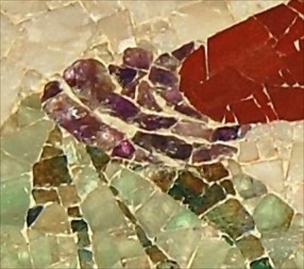 Los Castillo Mosaic Table  Mid Century Mexican Moderne