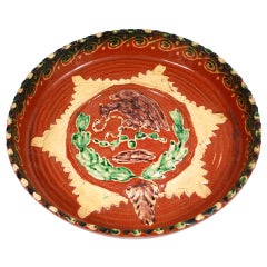 Very Large Early 20th C Mexican Platter
