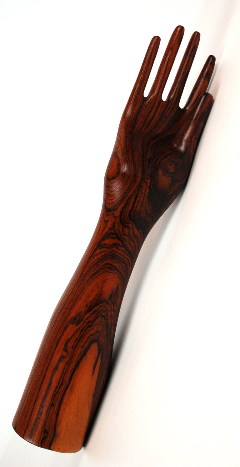 Don Shoemaker Tropical Wood Arm Stand