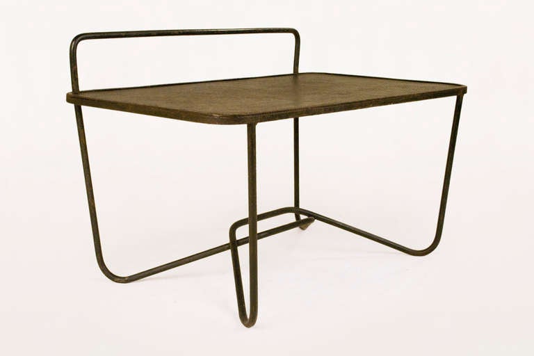 French Side Table Designed by Mathieu Mategot circa 1953