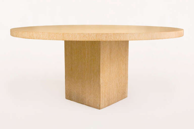 Dining table by Armani Home, circa 1980, Italy
Signed
Excellent vintage condition
Oak