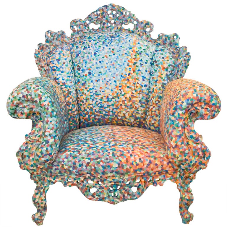 Poltrona di Proust'' Armchair By Alessandro Mendini at 1stDibs