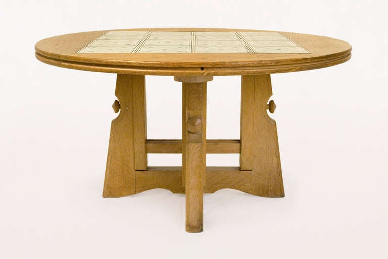 Adjustable Coffee Table by Maurice Pré (1907 - 1988), France circa 1940