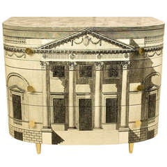 Comode By Piero Fornasetti. Curved Palladiana Chest N°2/3 20013, Milano, Italia, 2013
