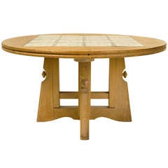 Adjustable Coffee Table by Maurice Pré (1907 - 1988), France circa 1940