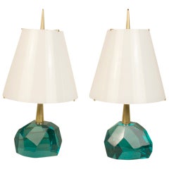Pair Of Table Lamps By Roberto Giulio Rida
