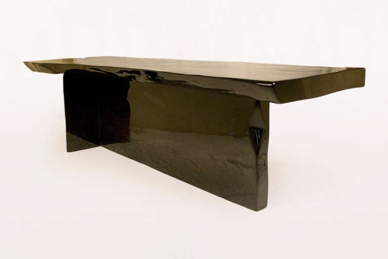 Lacquered Dining Table, 2005 Designed By Serge Castella In Excellent Condition In Girona, Spain