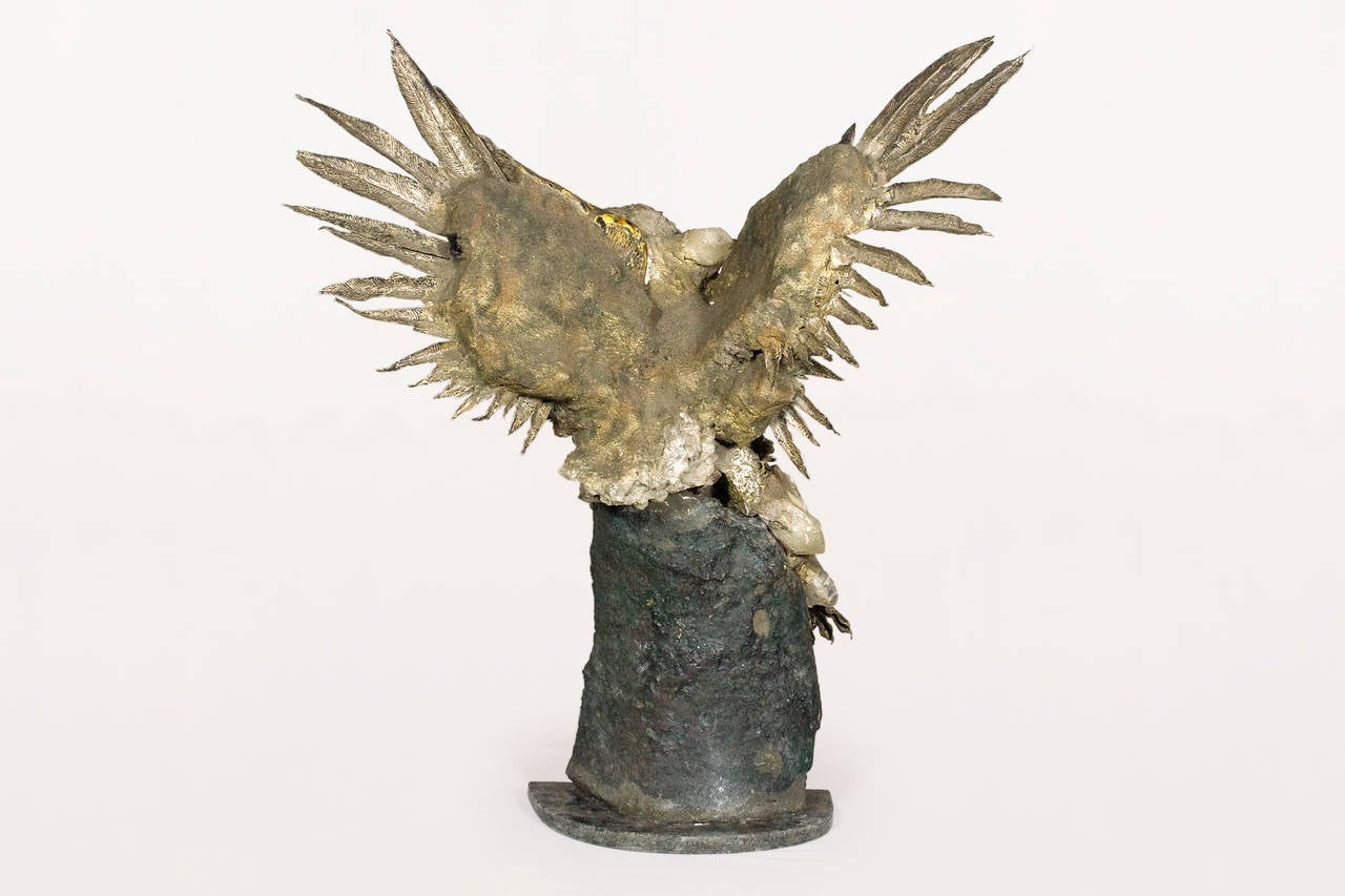Spanish Aurelio Teno Eagle Sculpture, Spain, circa 1970