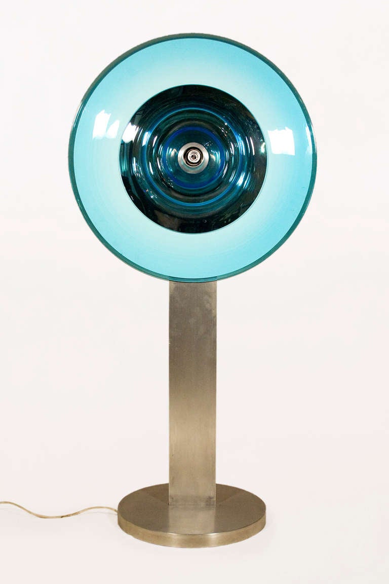 Floor Lamp by Venini for Pierre Cardin, Murano, circa 1970s, Italy