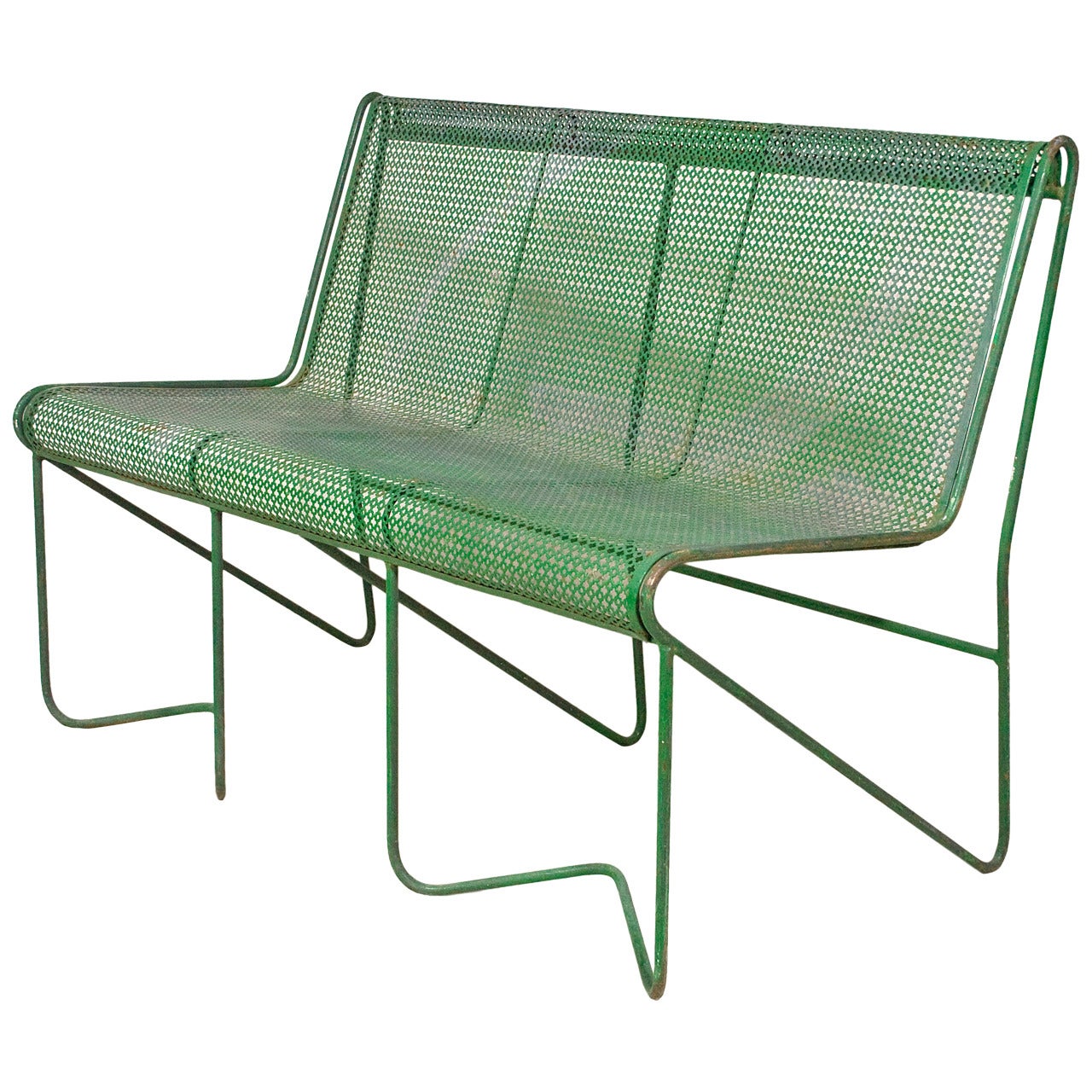 Mathieu Mategot "Casablanca" Bench, circa 1950 France