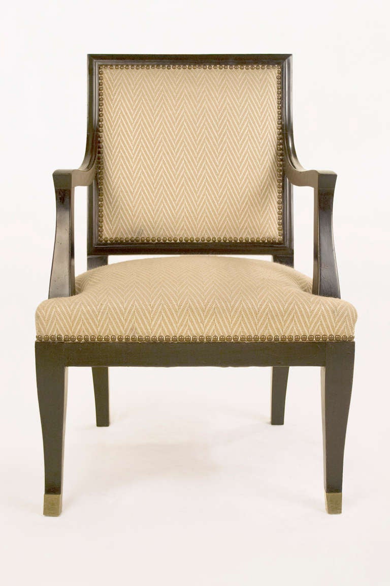 French Pair of Armchairs By Maison Jansen