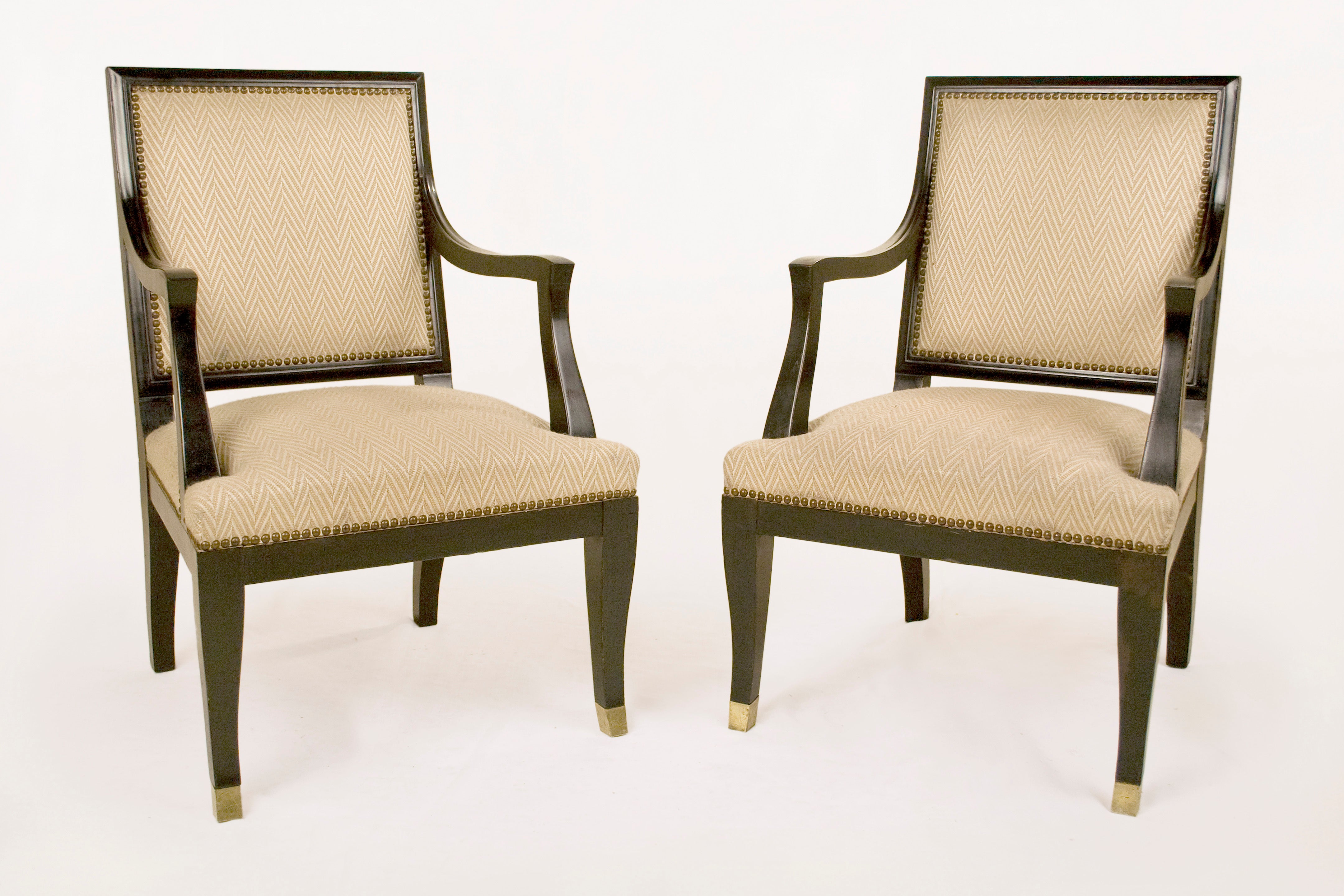 Pair of Armchairs By Maison Jansen