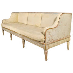 Magnificent, Rare, Large and Elegant 18th Century Swedish Sofa