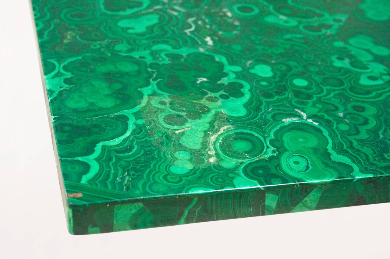Malachite Stone Table Top
Polished
Solid Malachite
Perfect Condition