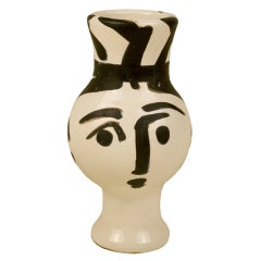 Picasso Jug "la femme chouette" Edition Madoura, France