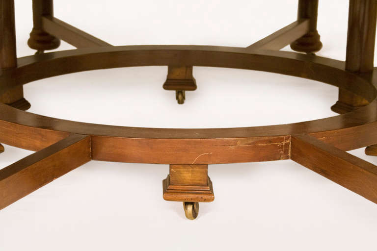 Exceptional 19th Century Mahogany Dining or Library Table 2