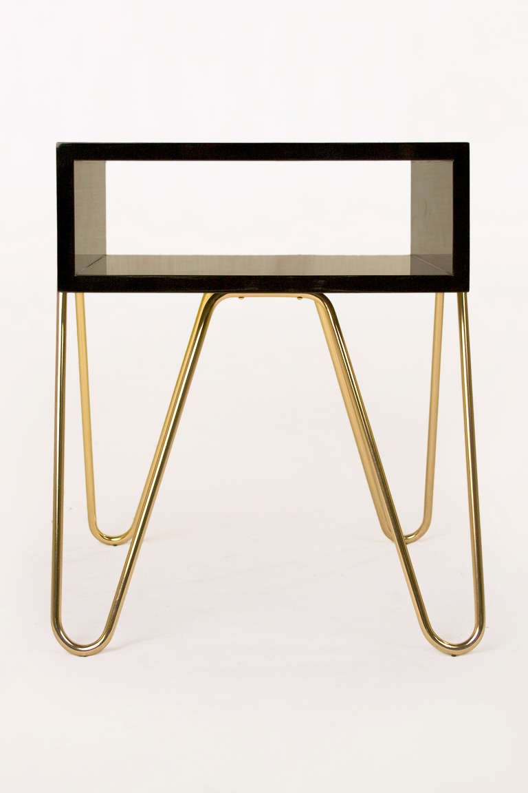 Spanish Pair Of Bedside Tables By Adolfo Abejon, 2000's