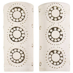 Pair of Sconces by Georges Pelletier, circa 1970, France