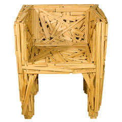 Chaise Early Favela de Fernando et Humberto Campana pour Edra, Italie, 2003