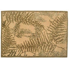 Carpet "Fern Leaves" By Frank Lloyd Wright