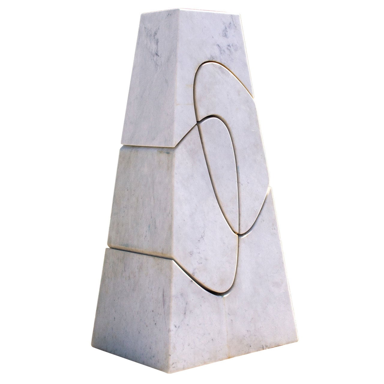 Exceptional Sculpture "Monumental Cambiamiento" by Angelo Mangiarotti, 2006 For Sale