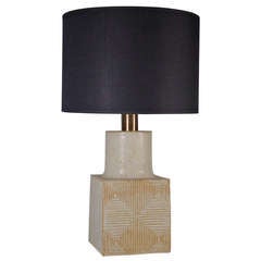 Bruno Gambone Ceramic Table Lamp