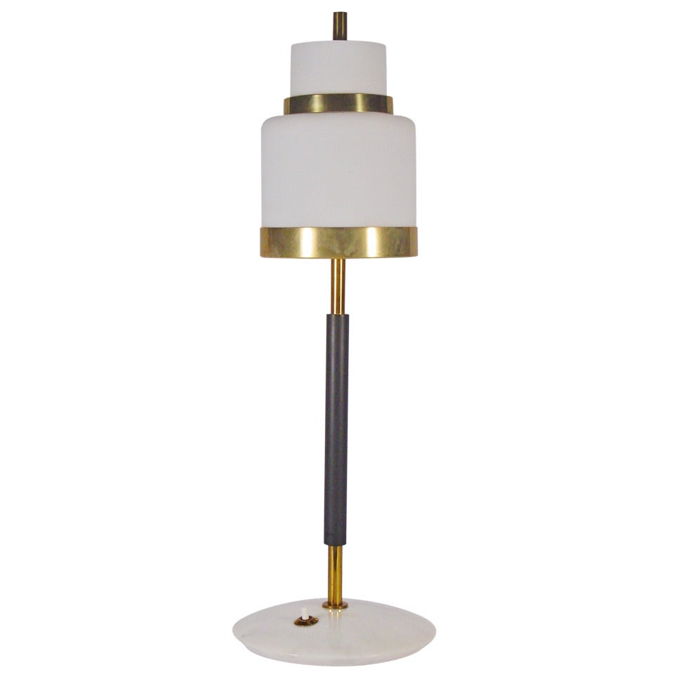 An Exquisite Stilnovo Desk Lamp