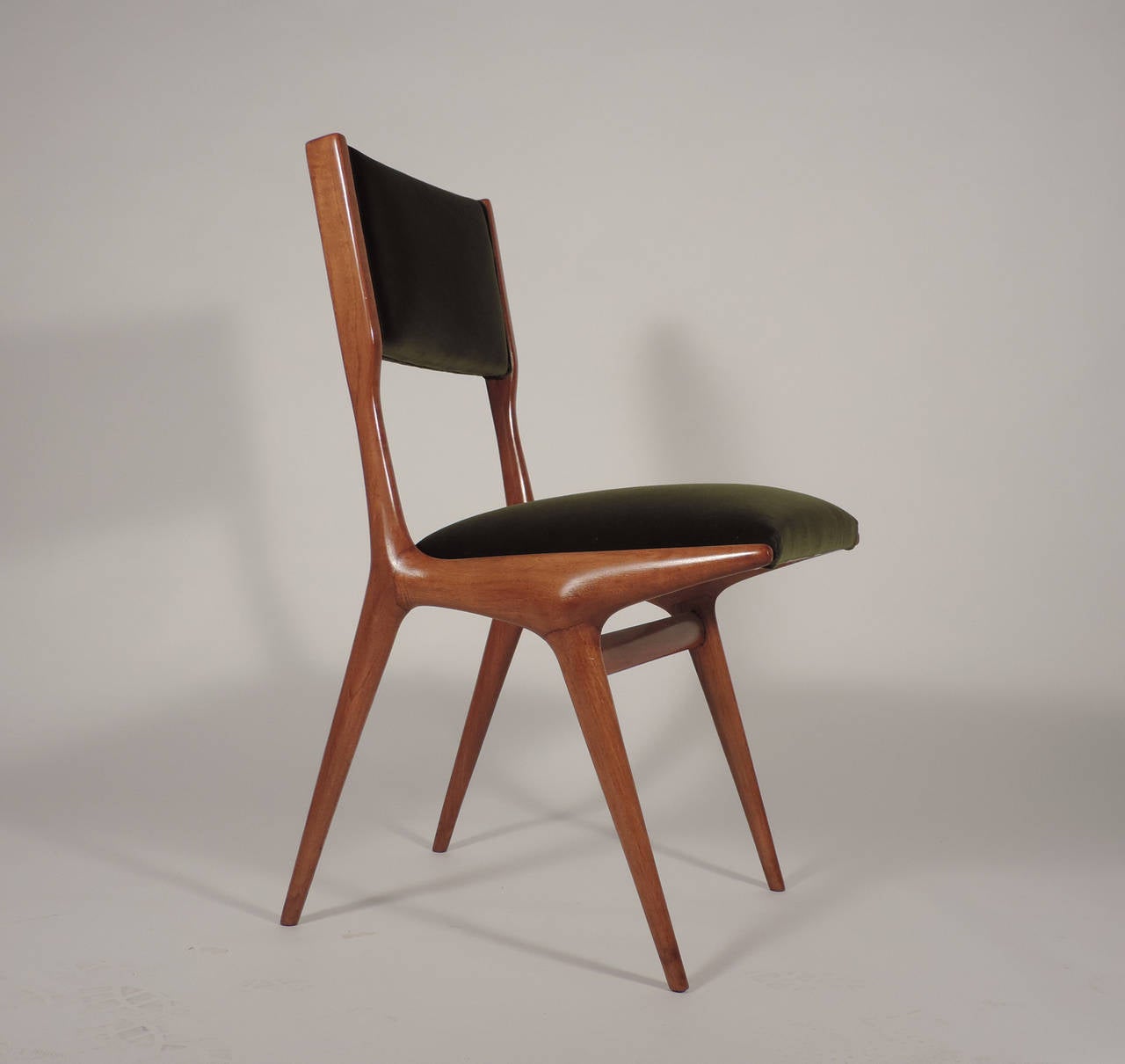 Italian Splendid Carlo de Carli Chair for Cassina