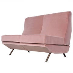 Marco Zanuso Two-Seater Sofa for Arflex