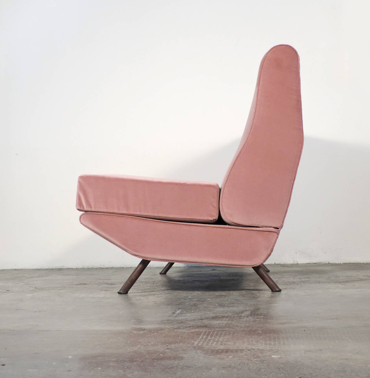 Mid-Century Modern Marco Zanuso Two-Seater Sofa for Arflex