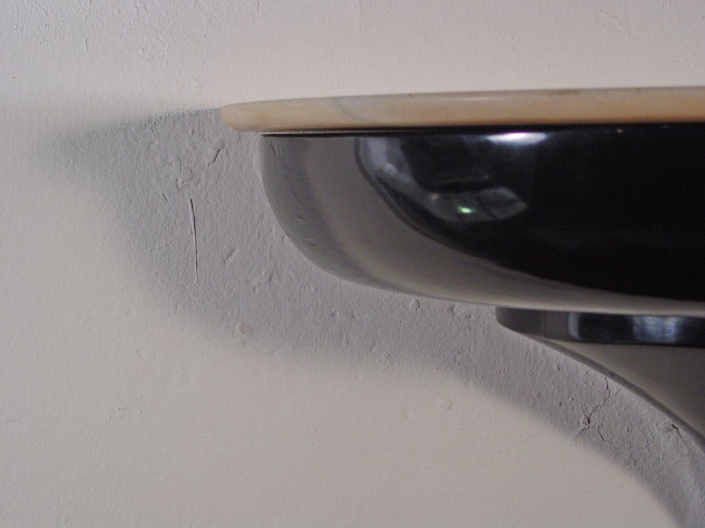 Italian art deco wall console at 1stdibs