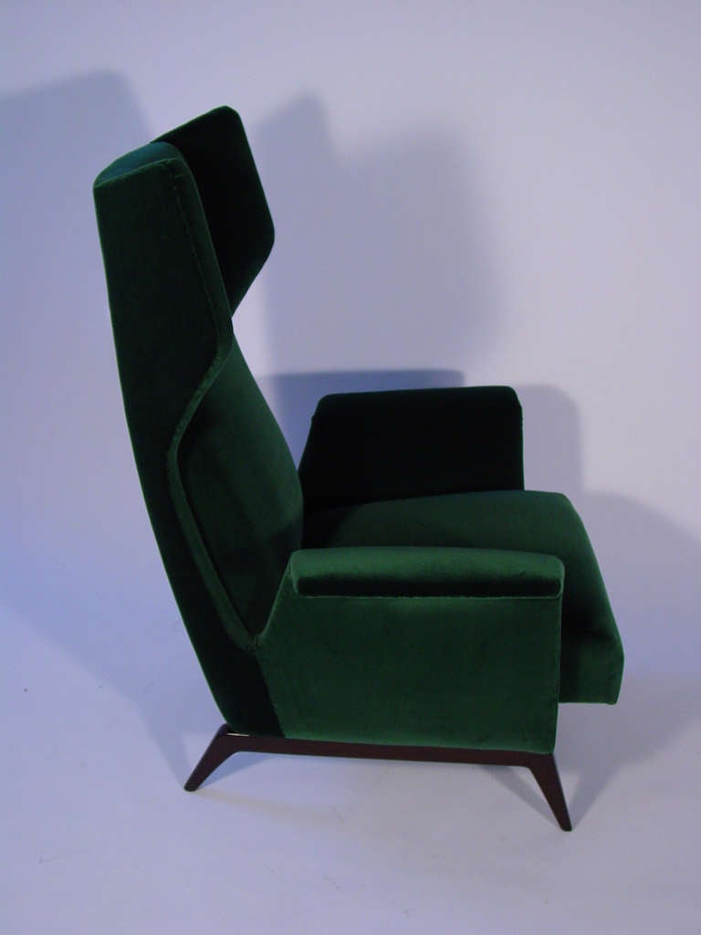 A Breathtaking Pair Of Italian 1950's Armchairs 1