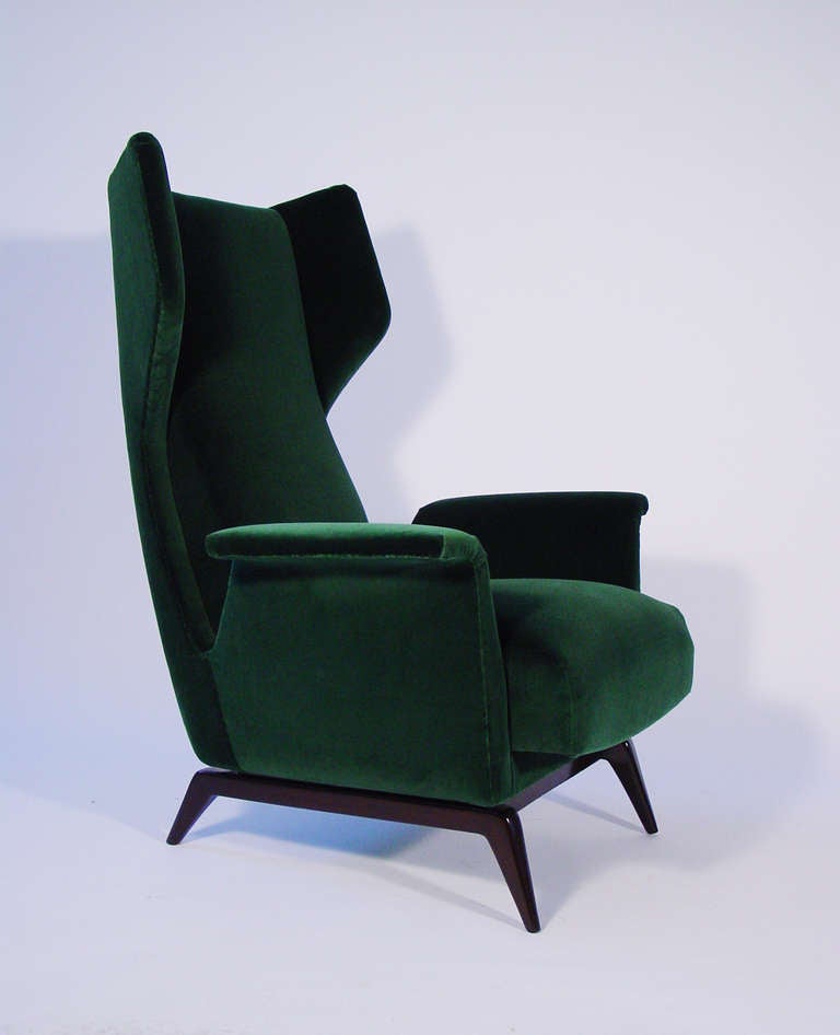 A Breathtaking Pair Of Italian 1950's Armchairs 3