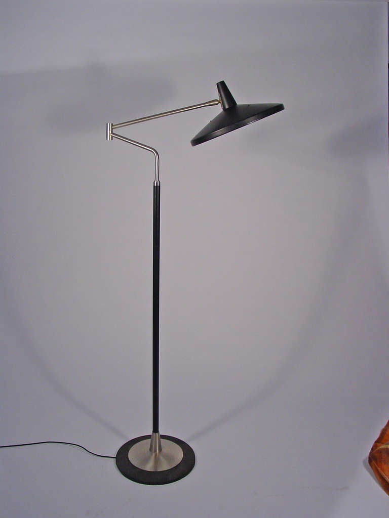 Exceptional Stilnovo, 1960s Floor Lamp