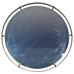 A Wonderful Circular Italian 1950's Wall Mirror