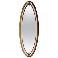 Ettore Sottsass wall mirror for Sant'Ambrogio & De Berti