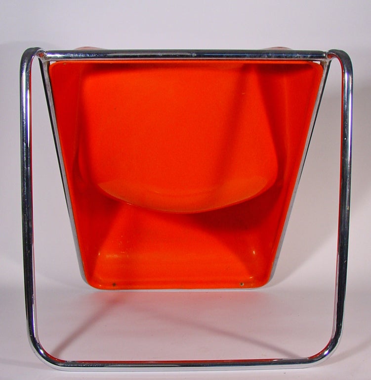 Alberto Rosselli "P110" lounge chairs for Saporiti