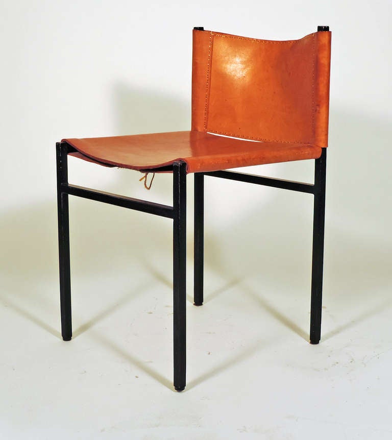 Mid-Century Modern Paolo Tilche Set of Six Chairs for Arform