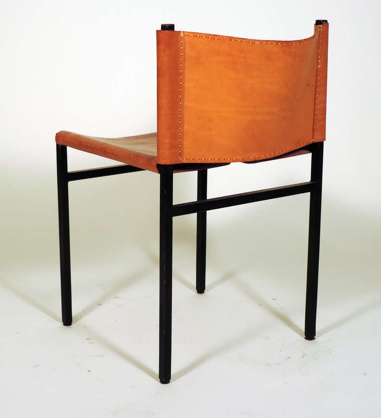 Mid-20th Century Paolo Tilche Set of Six Chairs for Arform