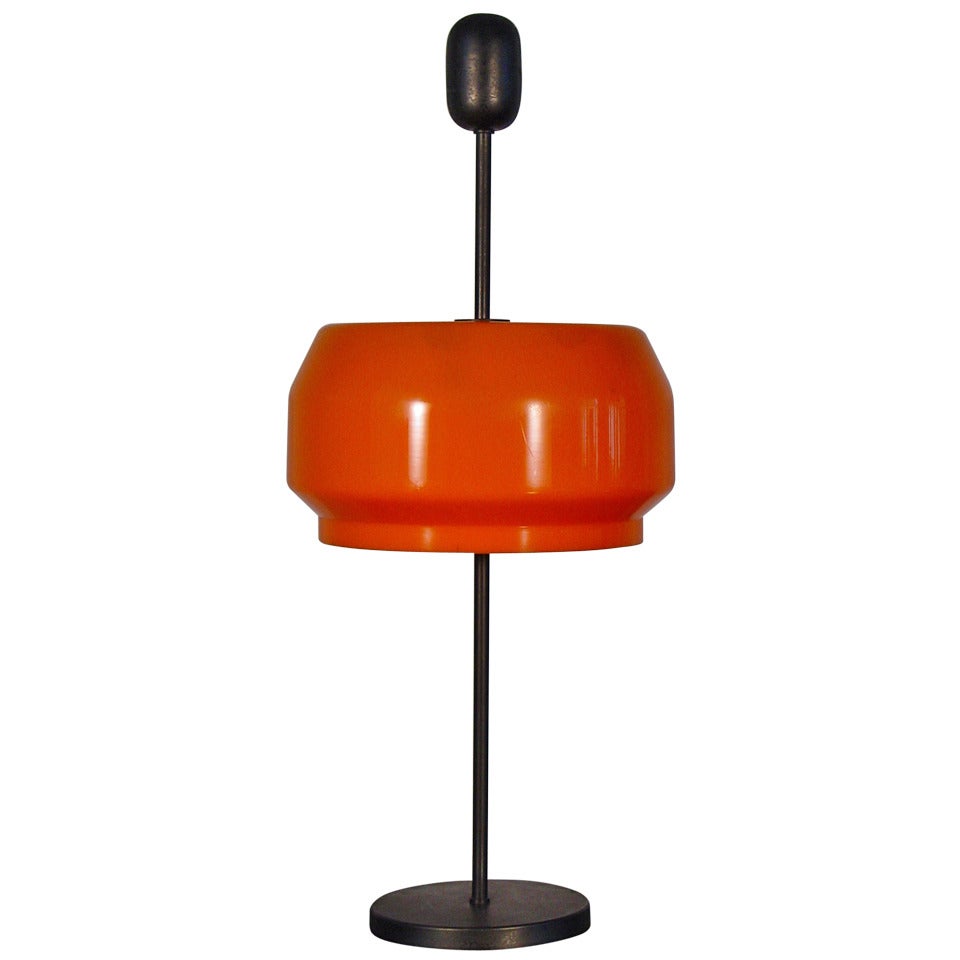 Seltene GP & A Monti-Tischlampe für Kartell