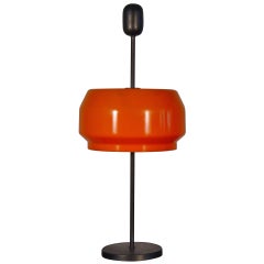 Una rara lámpara de mesa GP & A Monti para Kartell