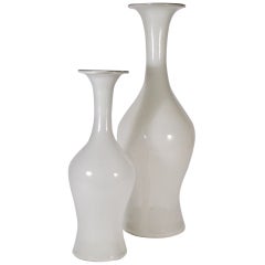 Paolo Venini Pair Of Vases 12