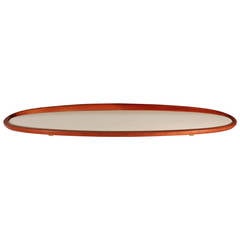 Striking Oval Wall Console by Frigerio