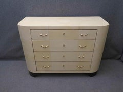 Italian Parchment Commode