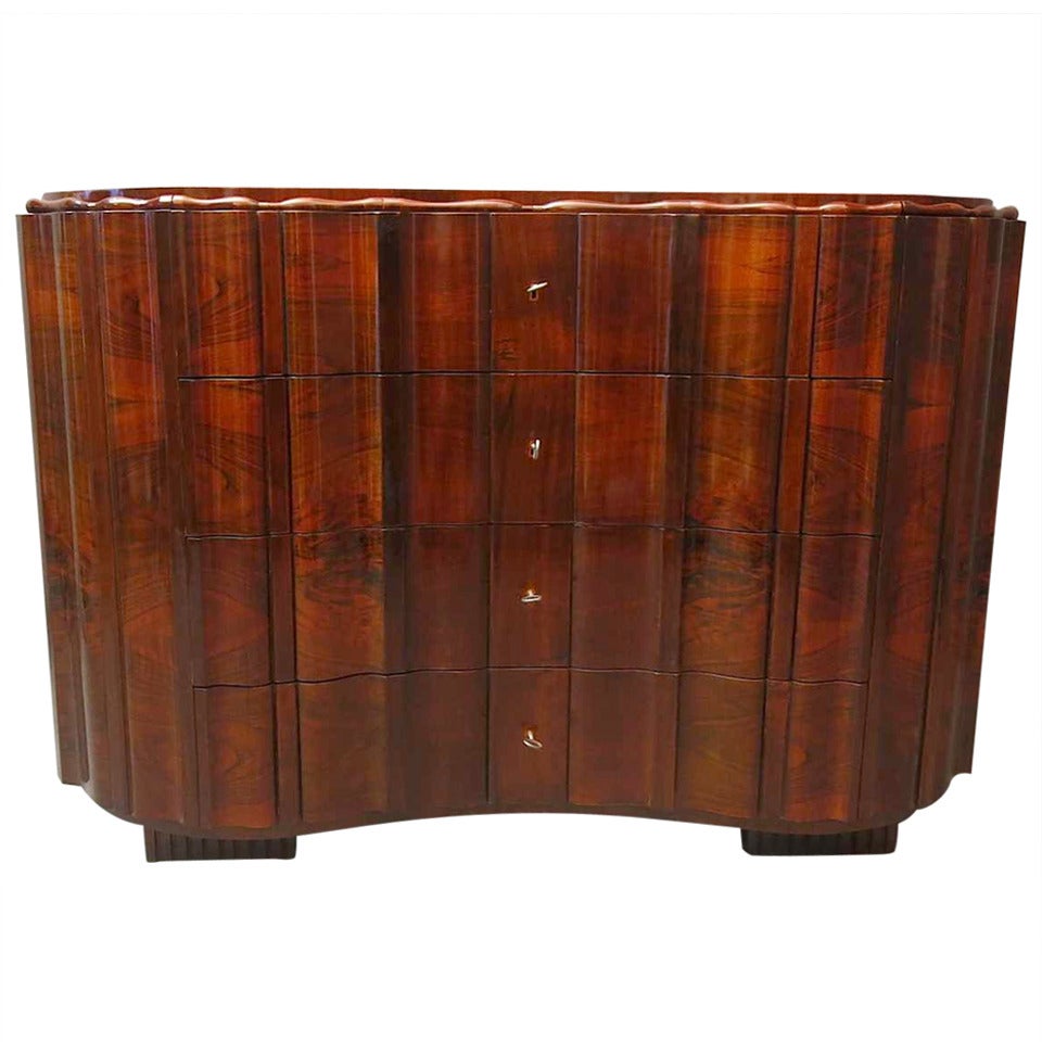 Austrian Art Deco Chest of Drawers