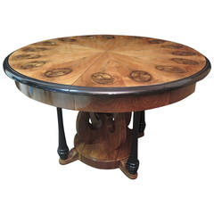 Antique Extending Biedermeier Table