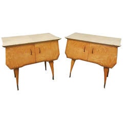 Pair of Bedside Tables, 1950s 11