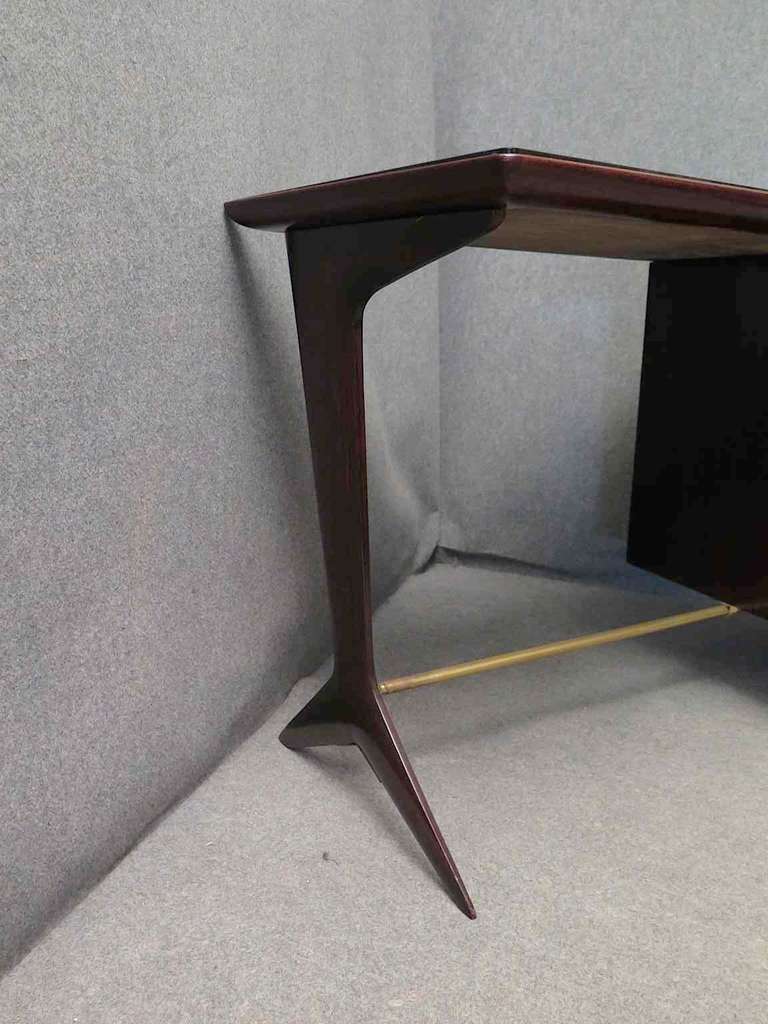 Mid-Century Modern Ico Parisi 1950 Square Midcentury Writing Tables